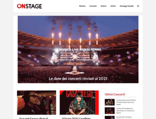 onstageweb.com screenshot