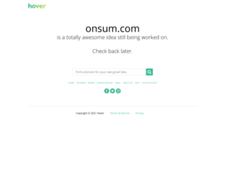 onsum.com screenshot