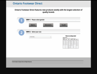 ontariofootweardirect.com screenshot