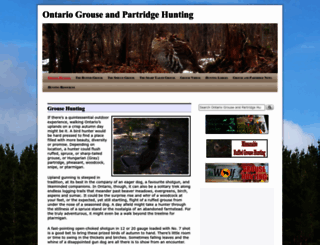 ontariogrousehunting.com screenshot