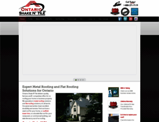 ontarioshakentile.com screenshot