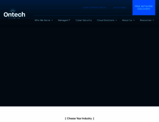 ontech.com screenshot
