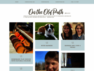 ontheoldpath.com screenshot