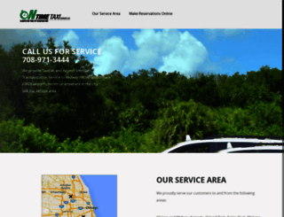 ontime-taxi.com screenshot