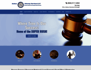 ontimeattorneyservices.com screenshot