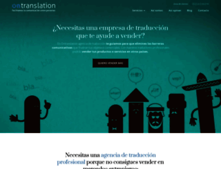 ontranslation.es screenshot