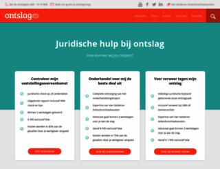 ontslag.nl screenshot