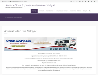 onurexpress.com screenshot