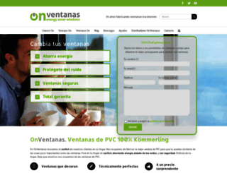 onventanas.com screenshot