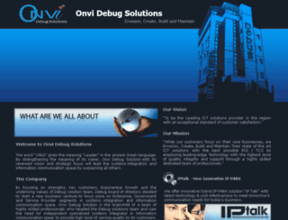 onvidebug.com screenshot