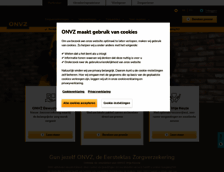 onvz.nl screenshot