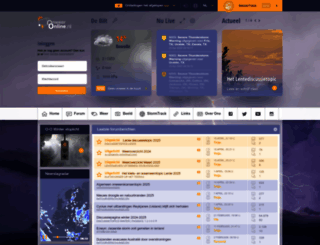 onweer-online.nl screenshot