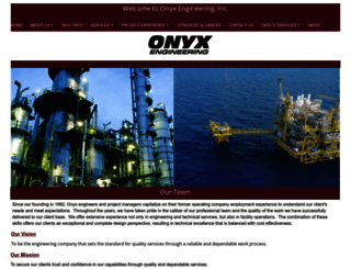 onyx-engineering.com screenshot