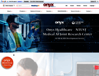 onyx-healthcare.com screenshot