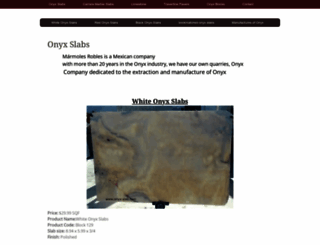 onyx-slab.com screenshot