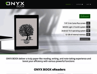 onyxbooxusa.com screenshot