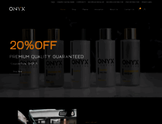 onyxcoating.com screenshot