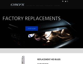 onyxlights.com screenshot
