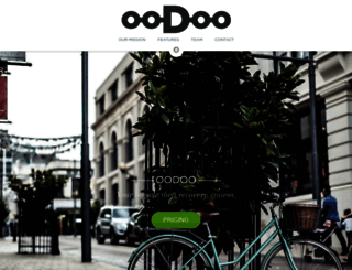 oodoo.strikingly.com screenshot