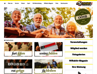 ooe-seniorenbund.at screenshot