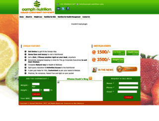 oomph-nutrition.com screenshot