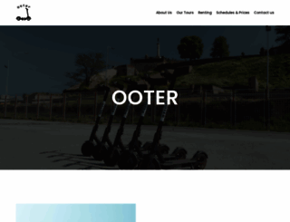 ooterscooter.com screenshot