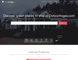 ootycottages.com screenshot