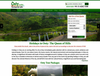 ootyindia.com screenshot