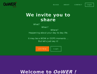 oower.com screenshot
