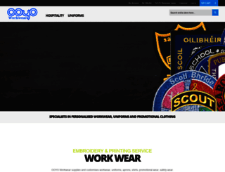 ooyoworkwear.com screenshot