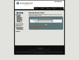 op.silverleafresorts.com screenshot