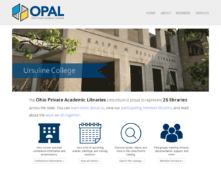 opal-libraries.org screenshot