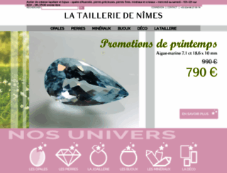 opales-mineraux.com screenshot