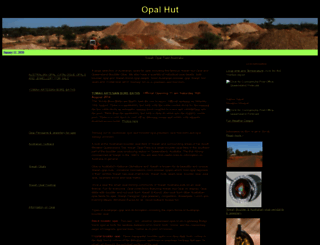 opalhut.com.au screenshot