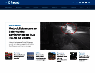 oparana.com.br screenshot