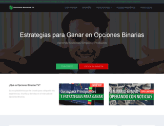 opcionesbinariastv.com screenshot