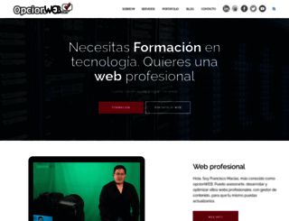 opcionweb.com screenshot