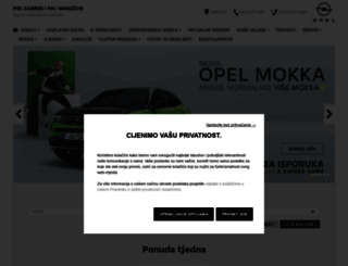 opel.psc-zagreb.com screenshot