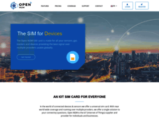 open-m2m.com screenshot