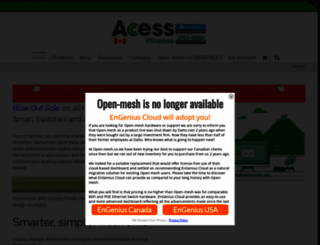 open-mesh.ca screenshot
