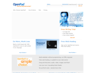 open-pad.com screenshot