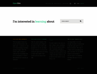 open-site.org screenshot