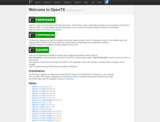 open-tx.org screenshot