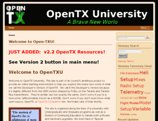 open-txu.org screenshot