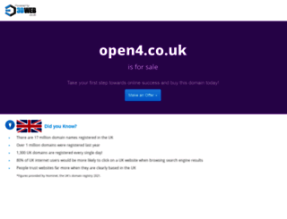 open4.co.uk screenshot