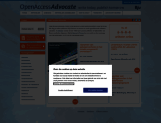 openaccessadvocate.nl screenshot