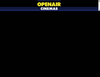 openaircinemas.com.au screenshot