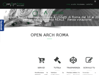 openarch.info screenshot