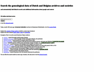 openarch.nl screenshot