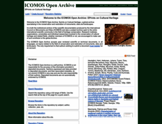 openarchive.icomos.org screenshot